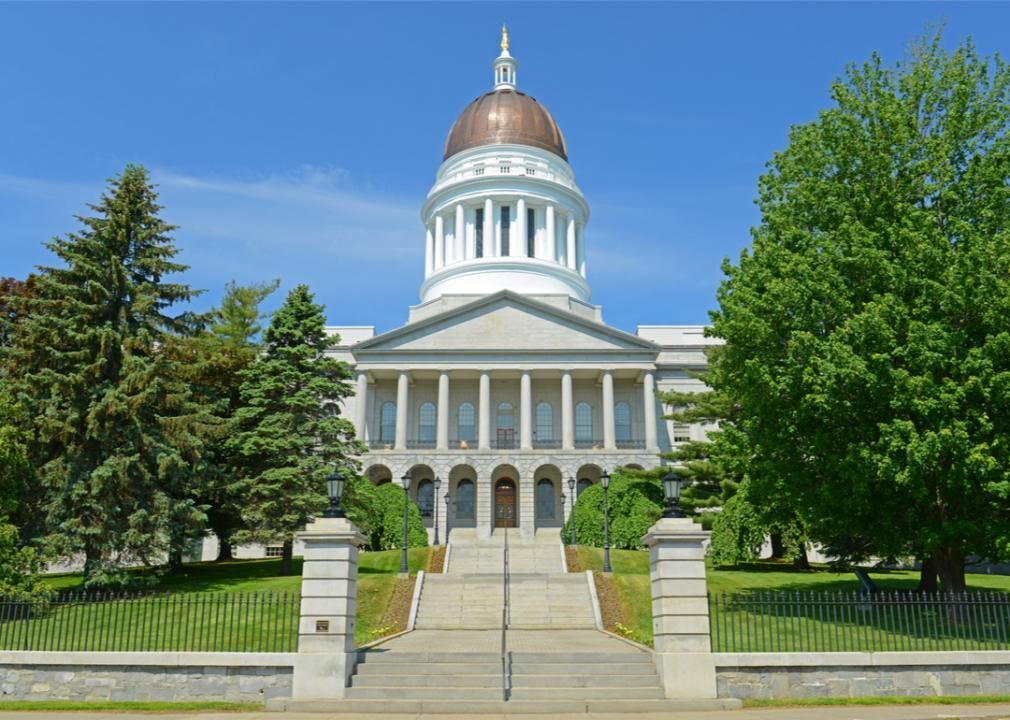 #6. Maine (tie)